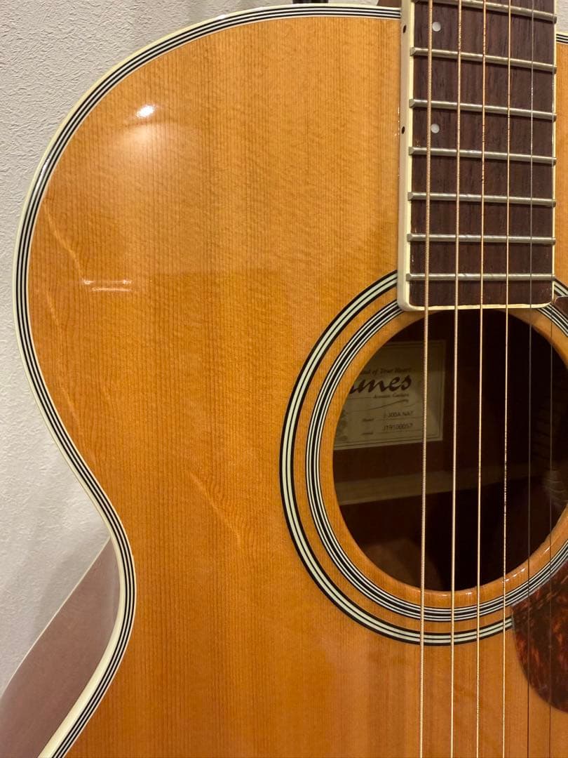【美品】James J-300A NAT アコースティックギター 初心者セット
