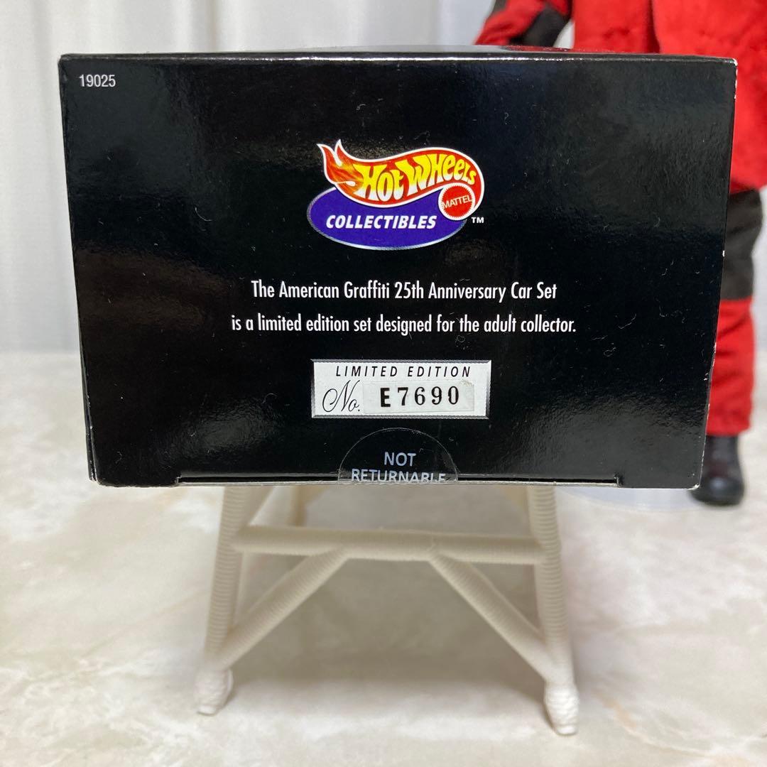 ホットウィール　アメリカングラフィティー　未開封+ ルーカス風カスタムフィギュア