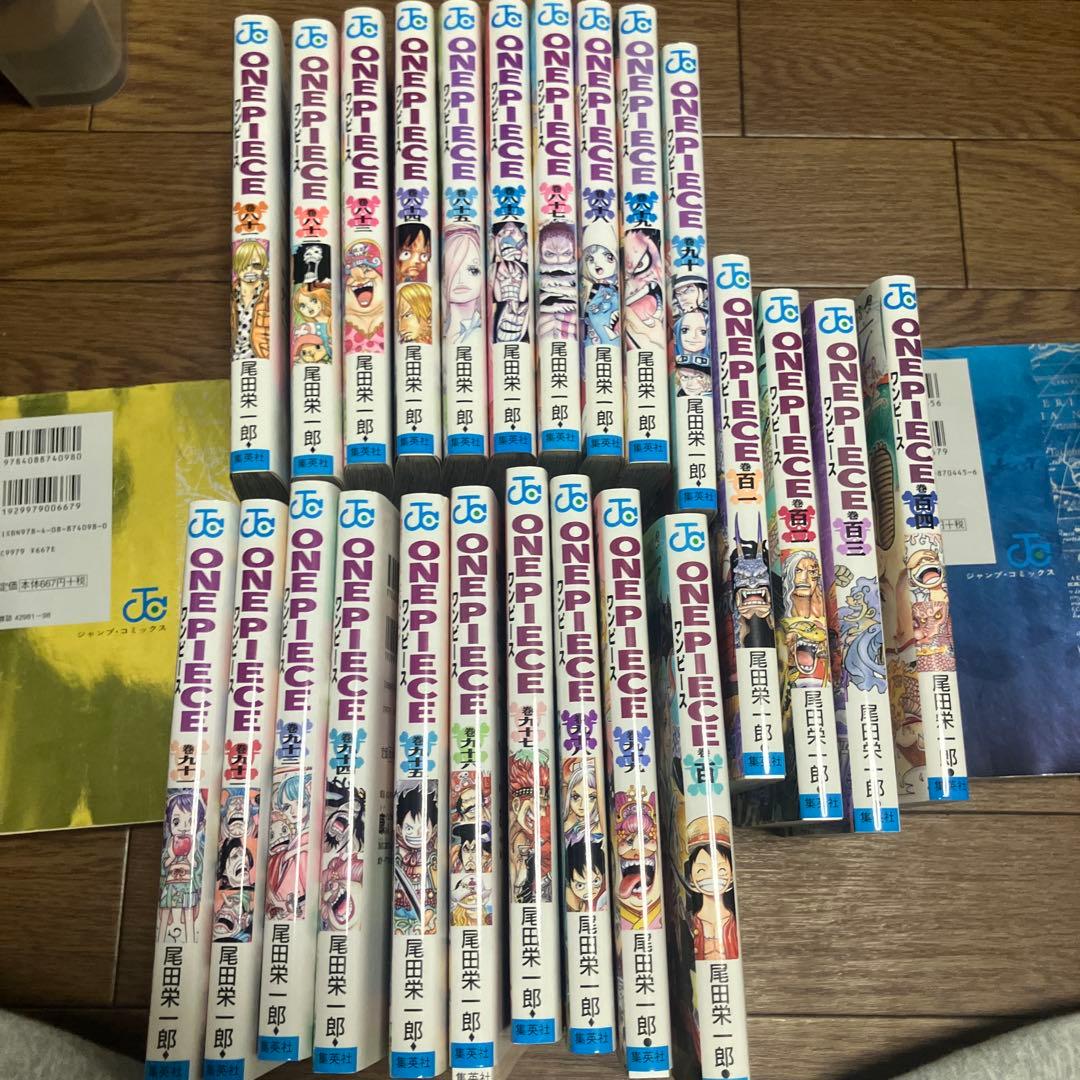 ワンピース　1〜104巻