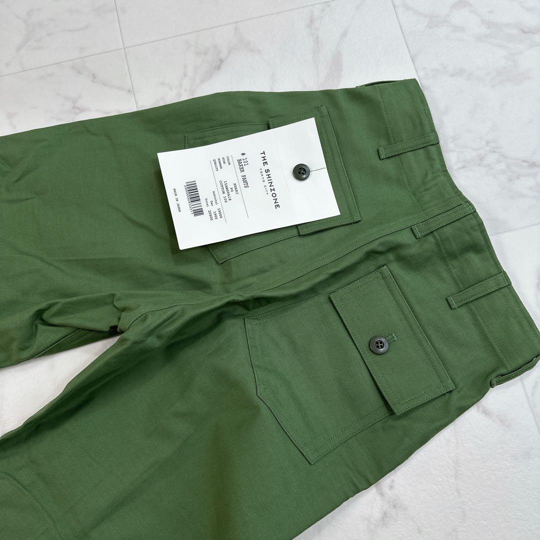 新品୨୧シンゾーン BAKER PANTS ベイカーパンツ　カーキ　定番　PO