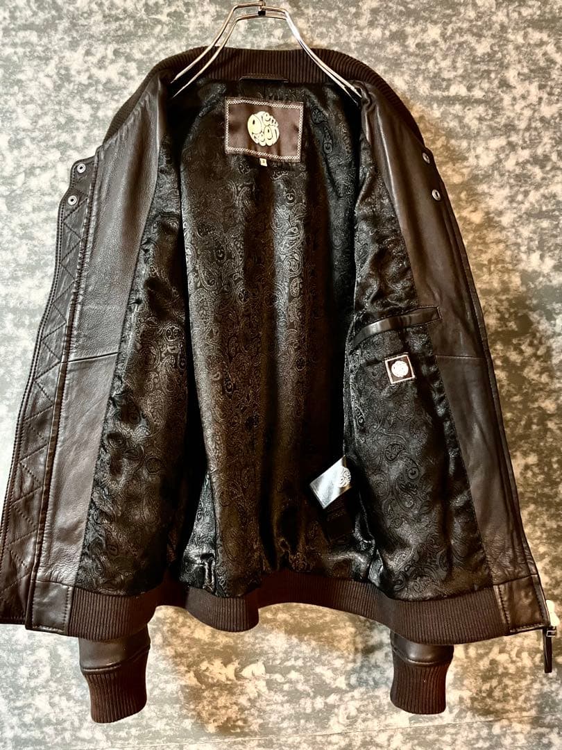 Pretty Green ブルゾンタイプ レザージャケット プリティグリーン