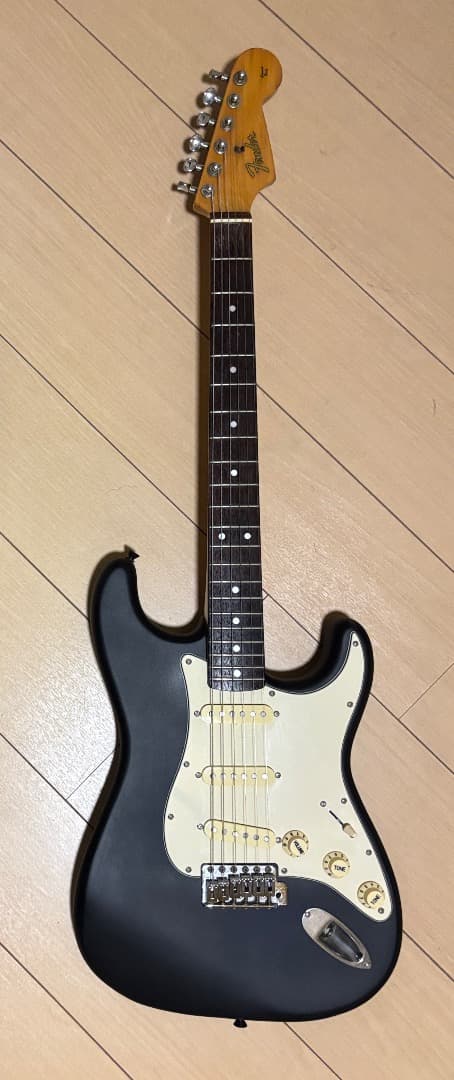 Fender風 ストラトキャスター マットブラック