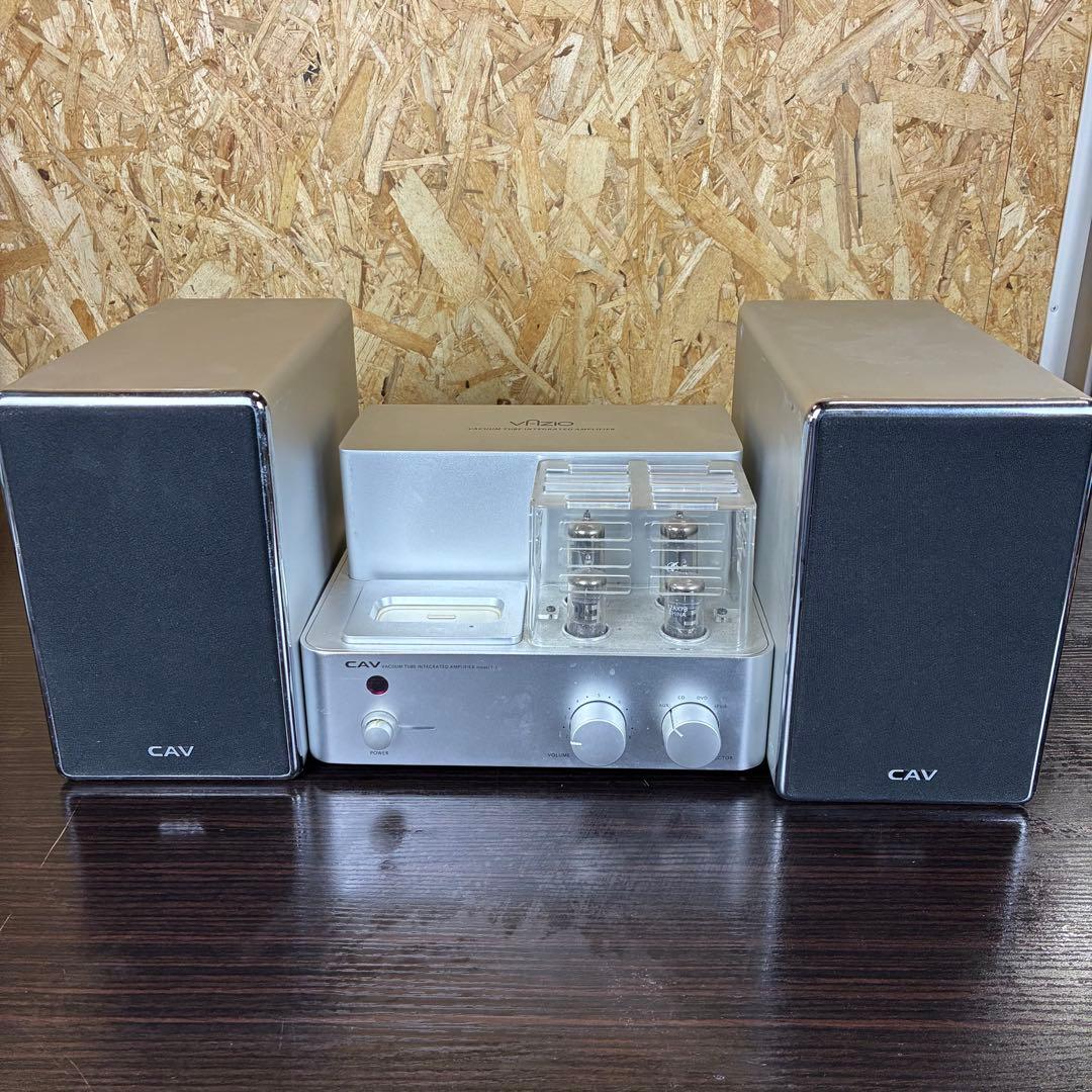 ゴ*ン様 【希少】CAV 真空管アンプ VAZIO T-2 スピーカー　オーディ