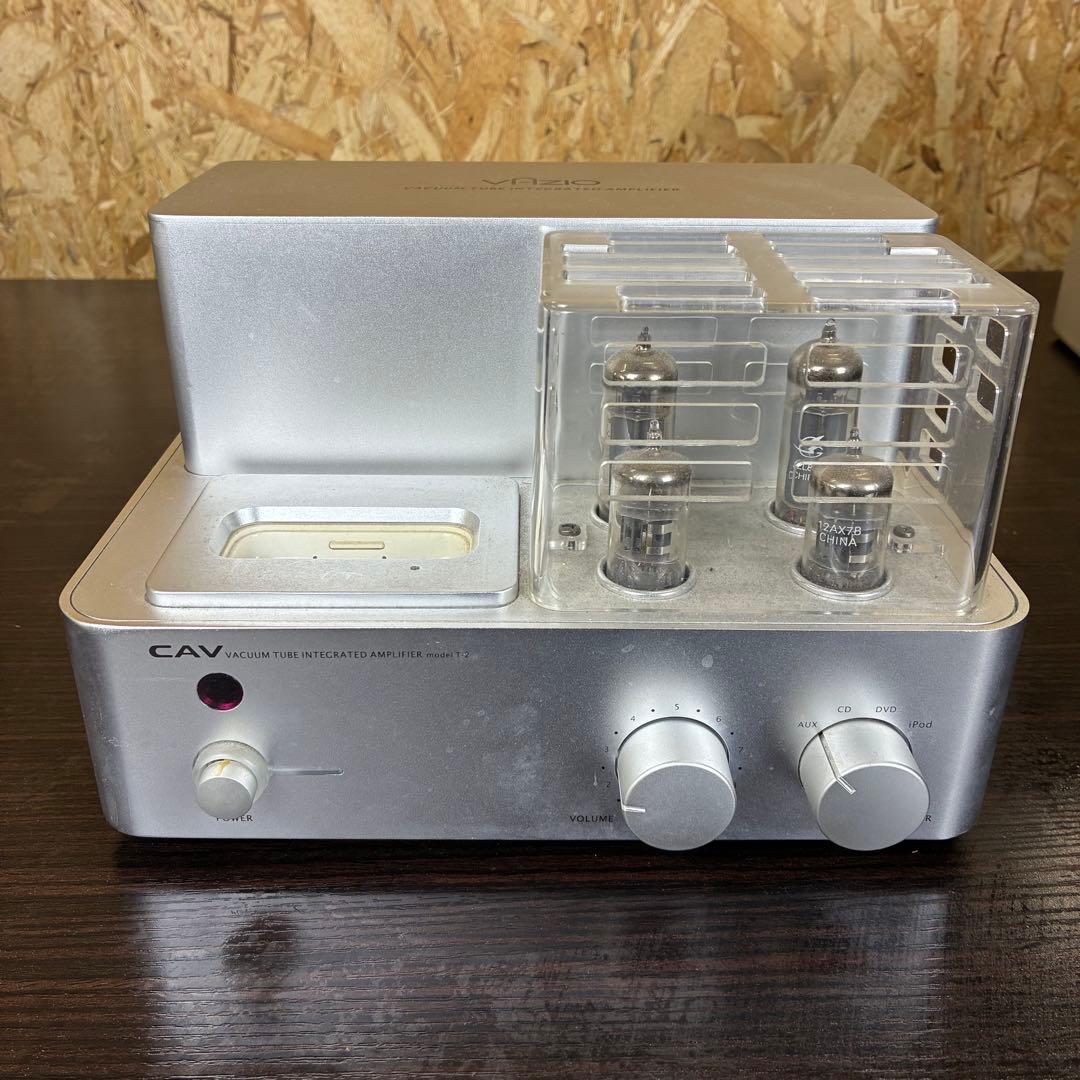 ゴ*ン様 【希少】CAV 真空管アンプ VAZIO T-2 スピーカー　オーディ