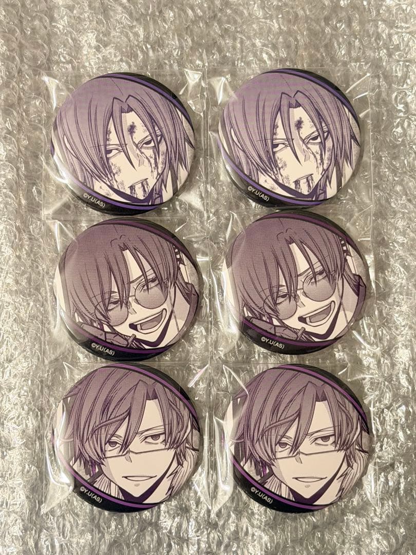 桃源暗鬼 缶バッジ 朽森紫苑 印南幽 桃華月詠