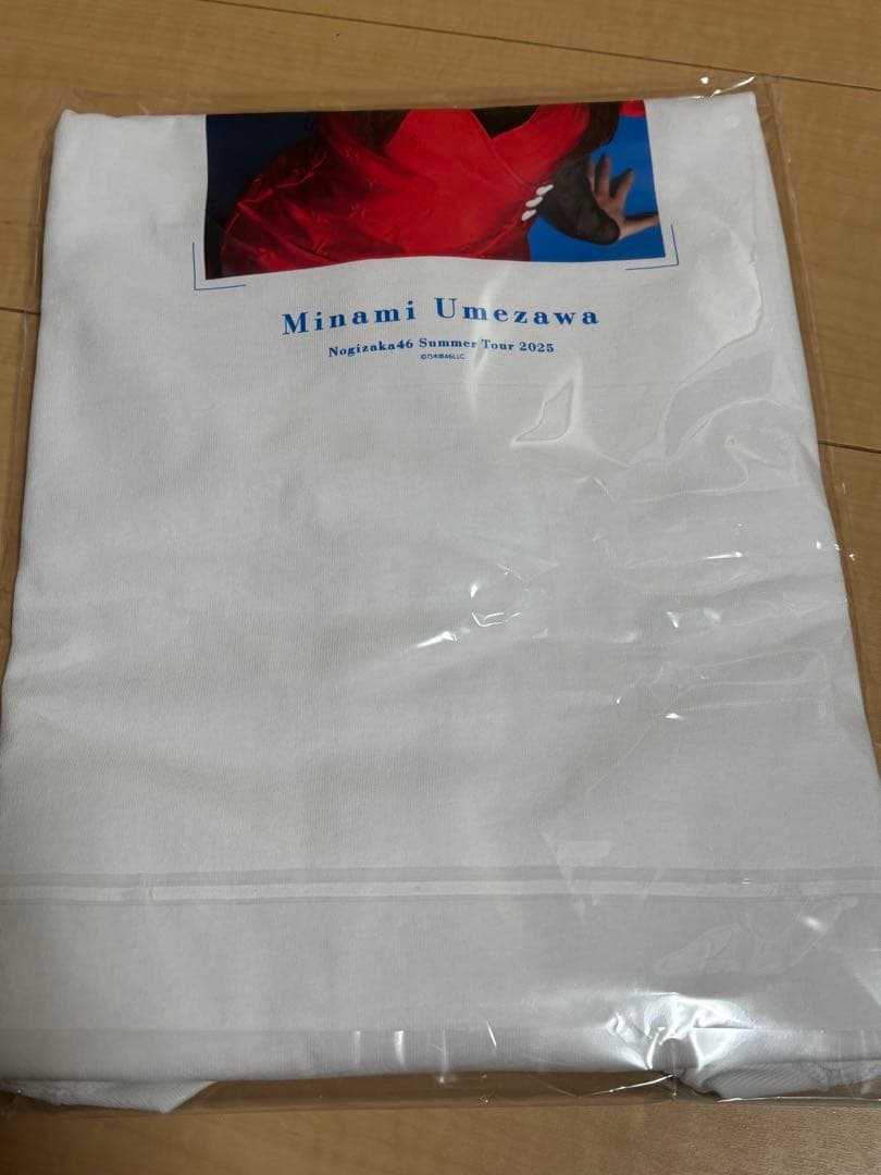 乃木坂46 梅澤美波 モバイル のぎbox s賞tシャツ