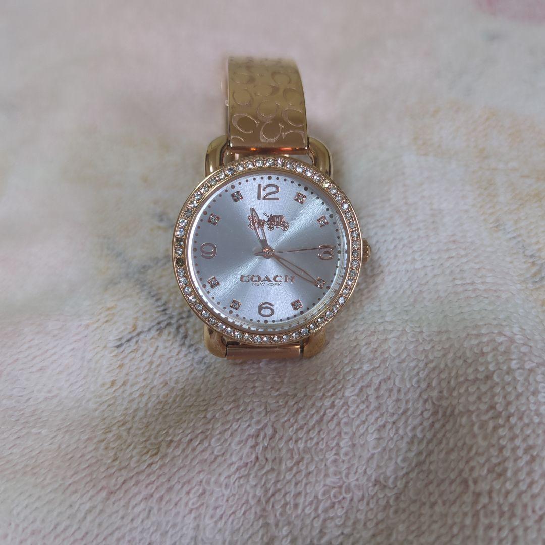 COACHレディース腕時計【未使用に近い】
