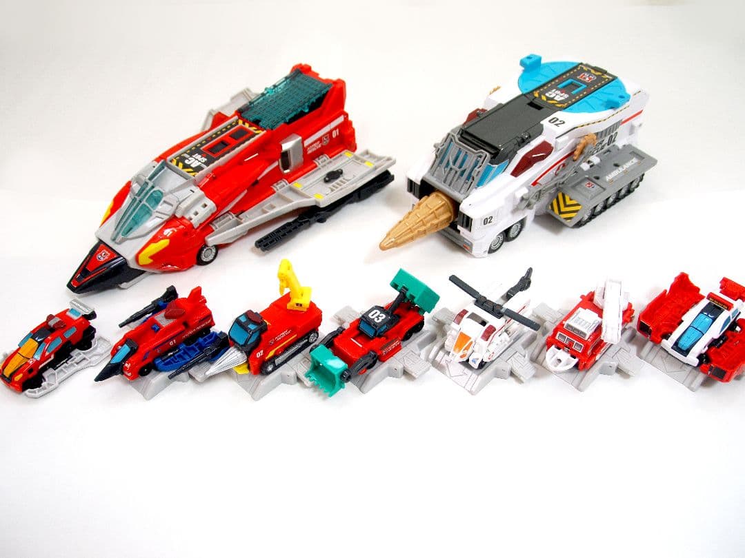 トミカ アクティブチェンジャー ハイパーレスキューセット