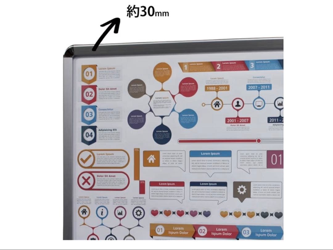 Hotdogger [B0サイズ] ポスターパネル　スタンド付き