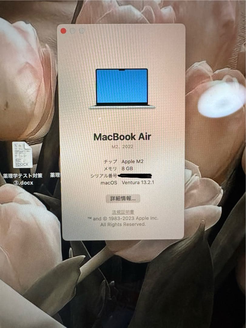 Apple MacBook m2 8gb 256gbスターライト