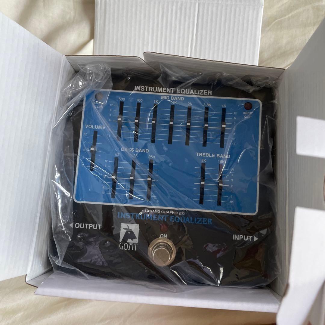 ギター goat blue instrument equalizer