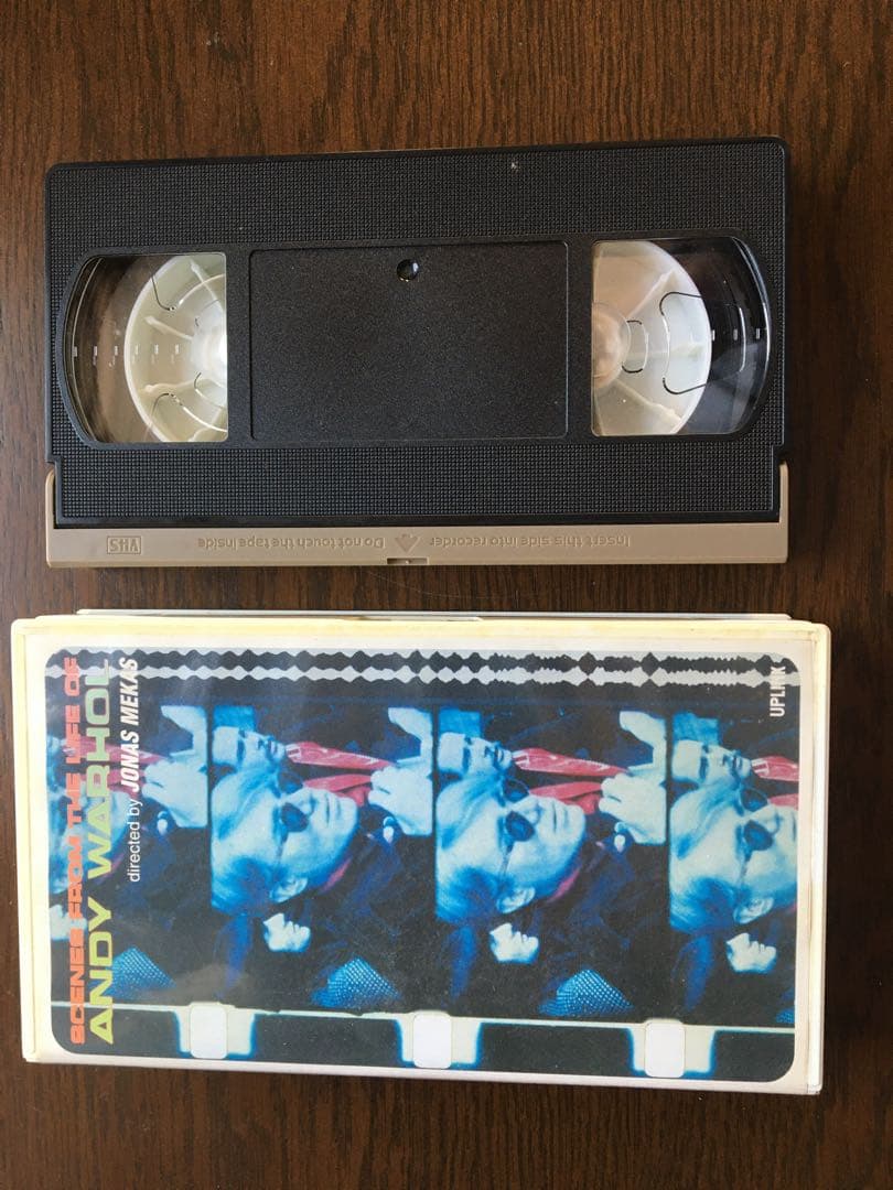 ウォーホル　ジョナス・メカス/ VHSビデオテープ