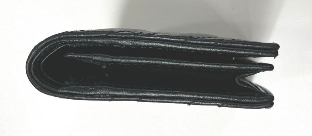 GUCCI 二つ折り財布 キルティング マーモントGG レザー