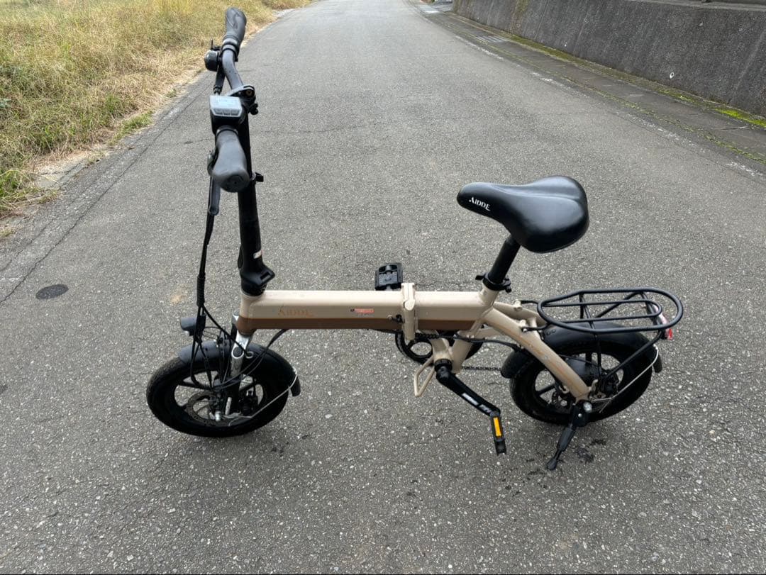 電動アシスト折りたたみ自転車 AIDDE