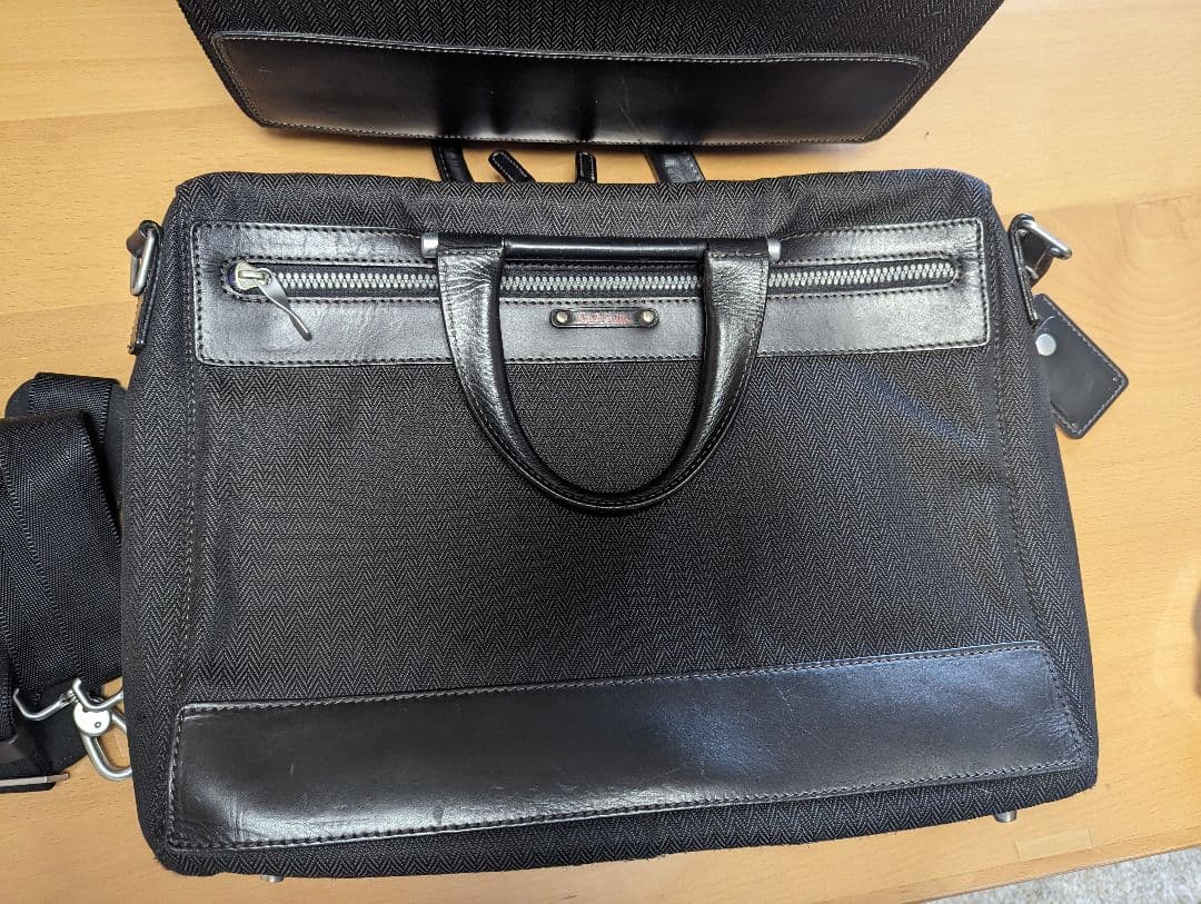 Paul Smith ヘリンボーン　キャリーケース　ビジネスバック ACE社製