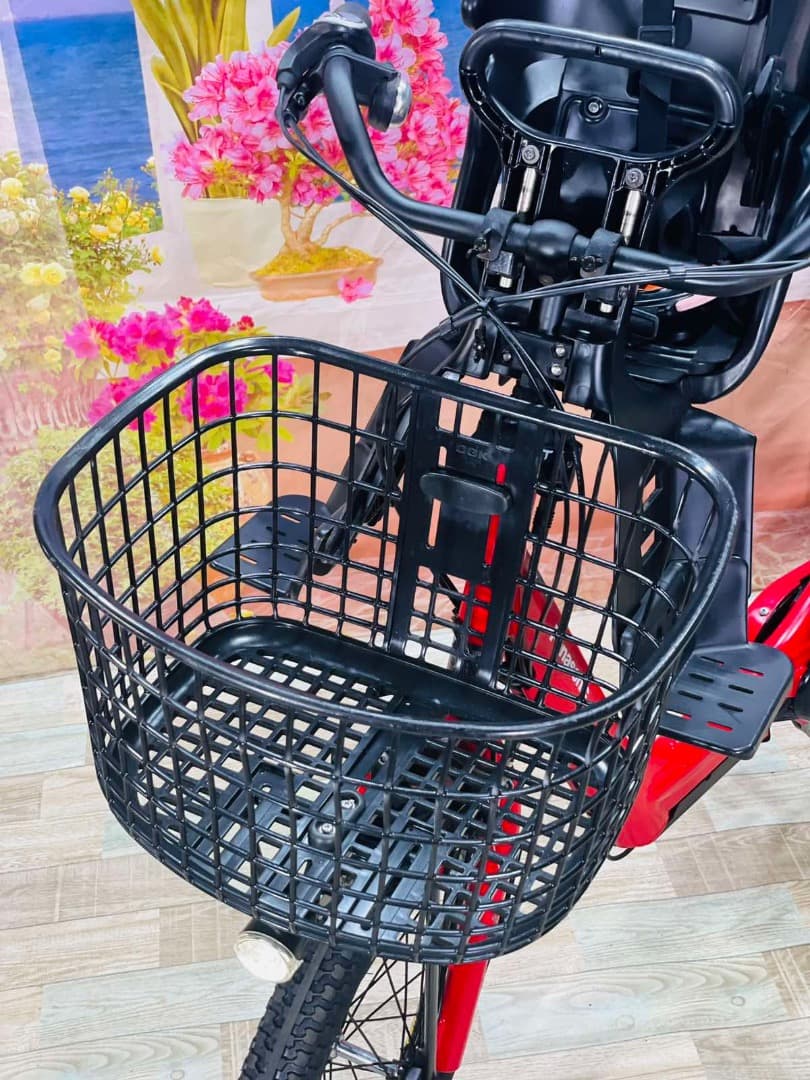 王様ギュットアニーズ⭐️16AHパナソニック子供乗せ電動アシスト自転車Y2358