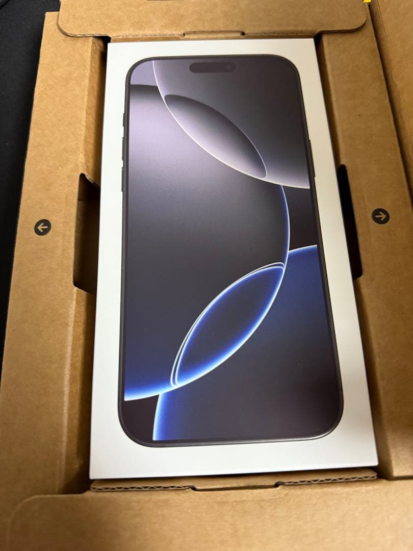 超美品iPhone 16 promax 1TB ブラックチタニウム