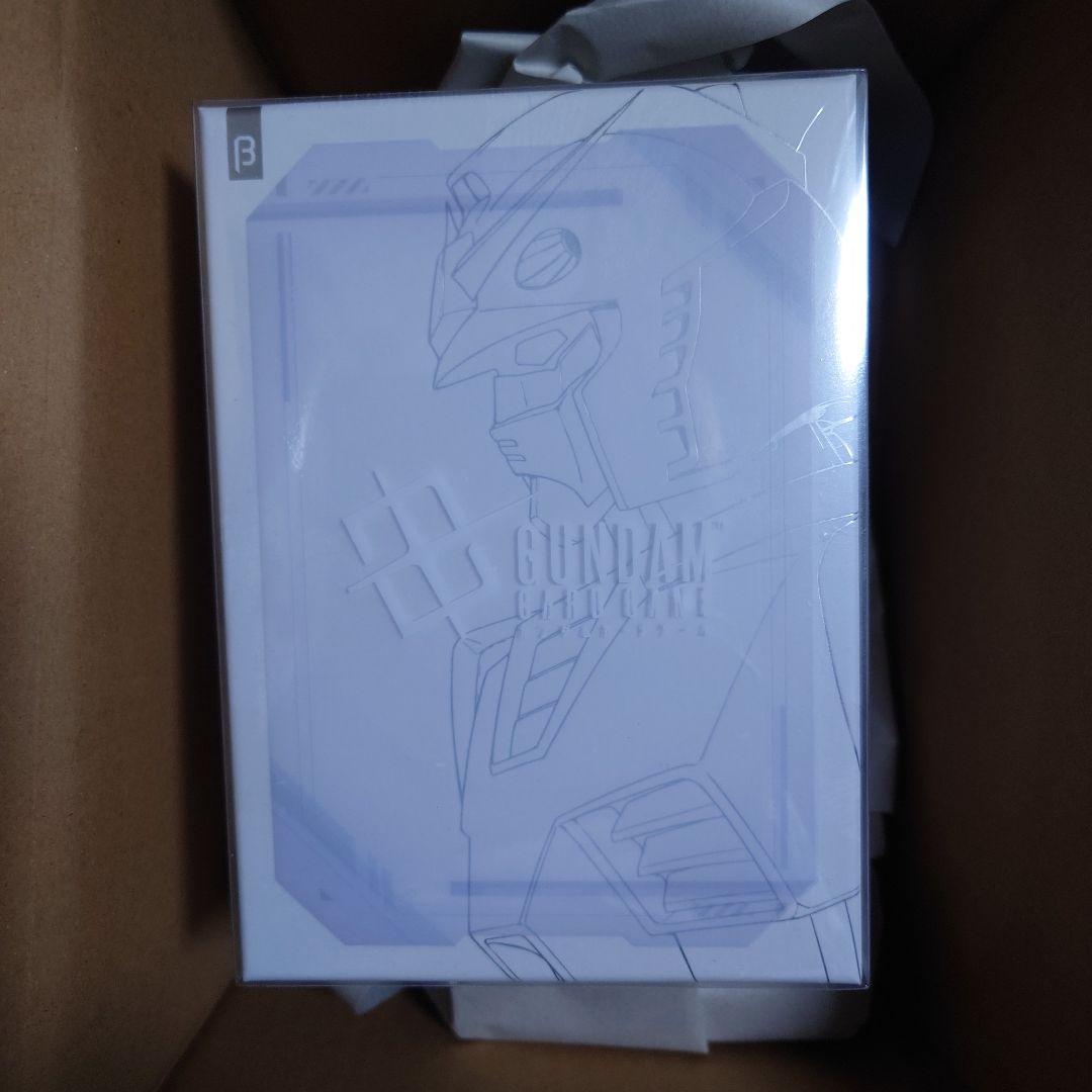 【新品未開封　第一回抽選品】ガンダムカードゲーム　リミテッドbox ver.β