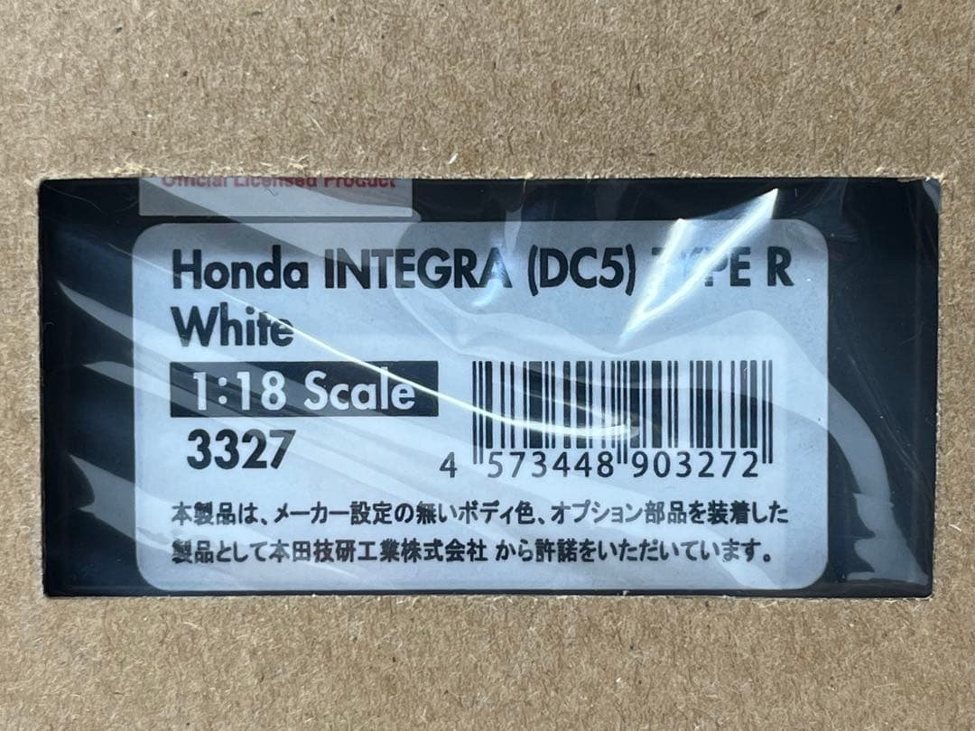 ignition model 1/18 インテグラ DC5 TYPE R