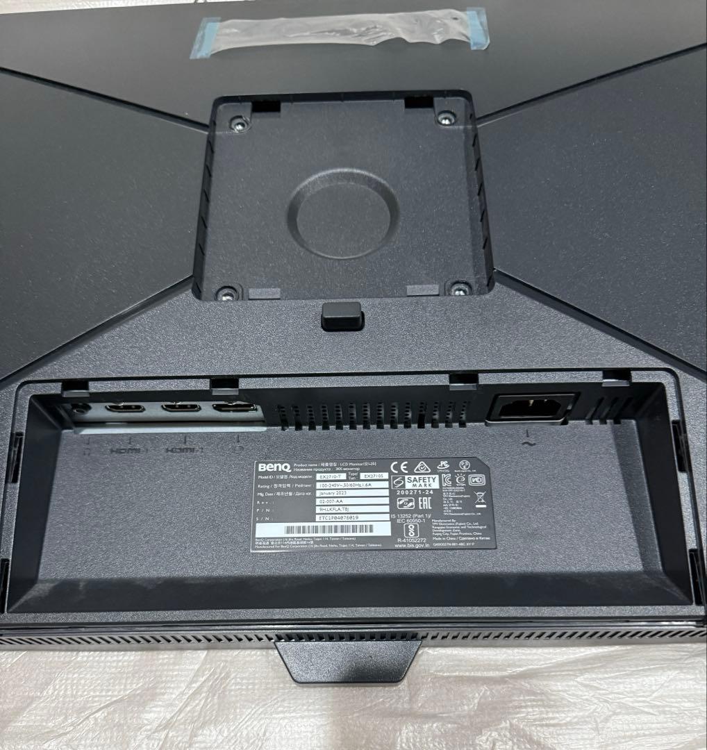 ディスプレイ・モニター本体 BenQ MOBIUZ EX2710S