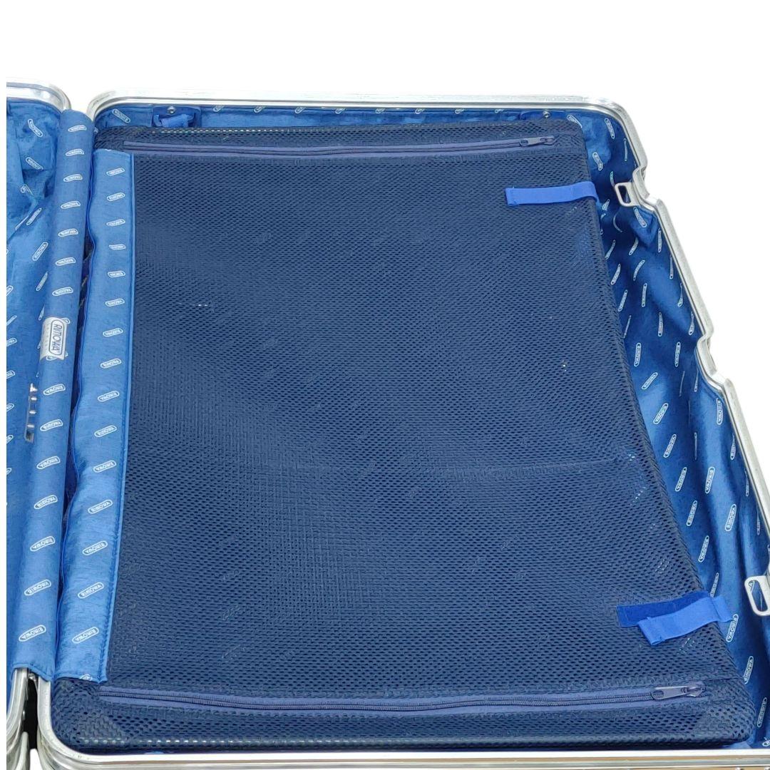 リモワ トパーズ 104L 4輪 青ロゴ アルミキャリーケース廃盤ヴィンテージ
