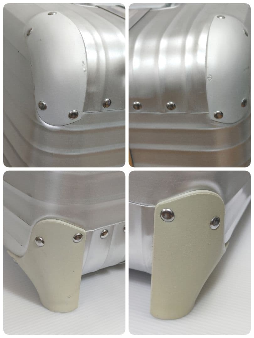 リモワ トパーズ 104L 4輪 青ロゴ アルミキャリーケース廃盤ヴィンテージ