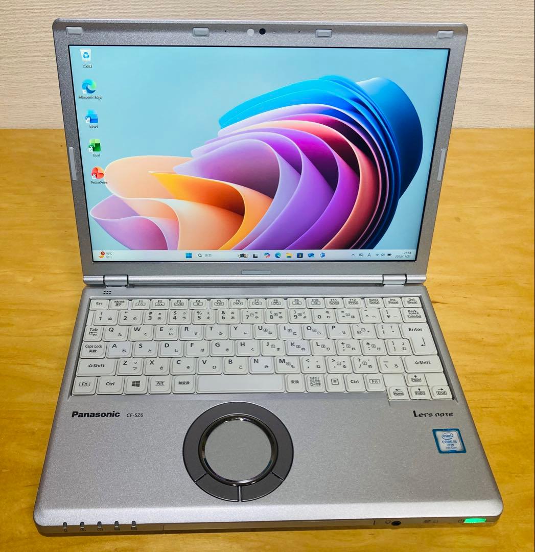 【Let's note】 CF-SZ6/office2024/バッテリー超優良