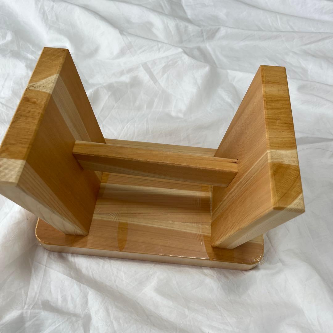 風呂　椅子　桶　2点セット　木　木製　木曽さわら