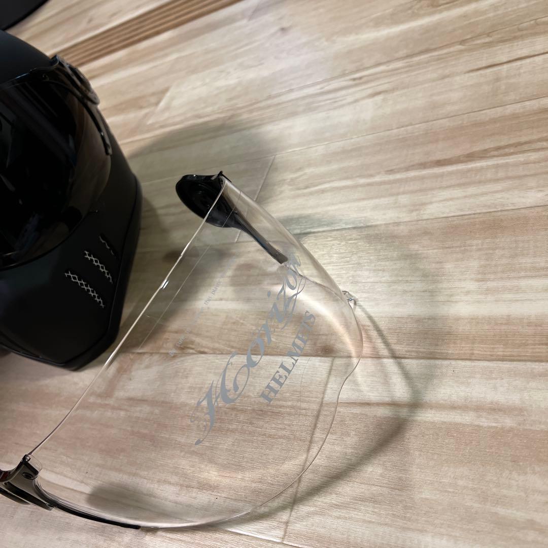 フルフェイス ヘルメット 帽体小さめ ホライズン JADE スモークシールド付