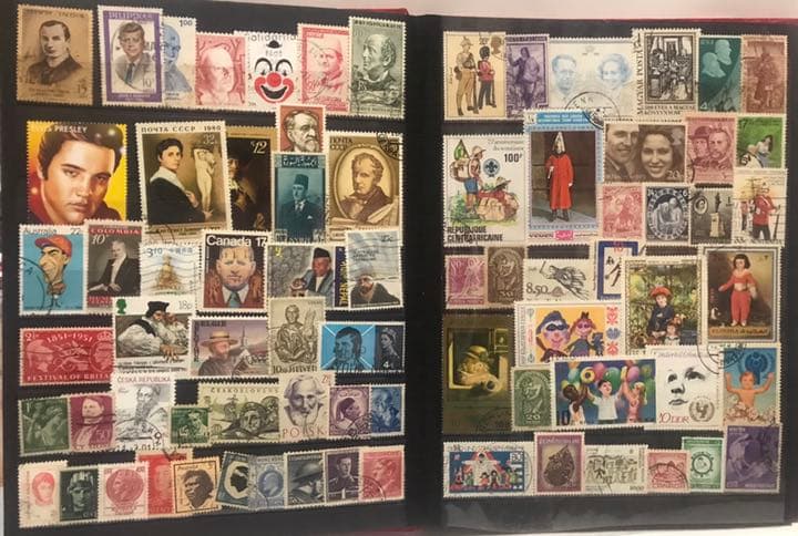 世界の使用済切手アルバム②