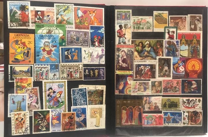 世界の使用済切手アルバム②