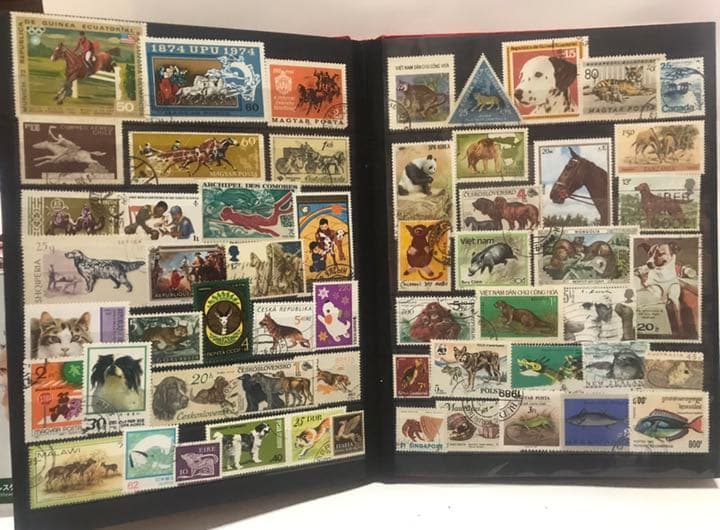 世界の使用済切手アルバム②