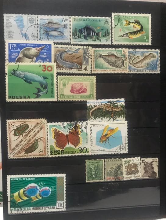 世界の使用済切手アルバム②