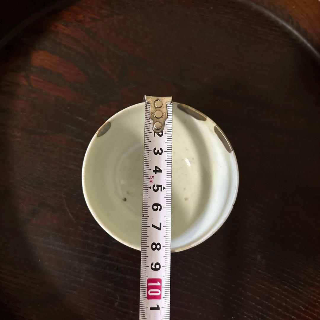 李朝盃　白磁　堅手　ぐい呑み　骨董　アンティーク.古美術.骨董.酒器.韓国骨董.