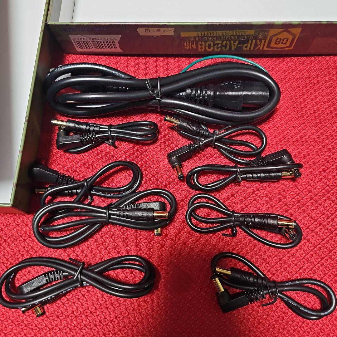 K.E.S KIP-AC208MS　エフェクターパワーサプライ