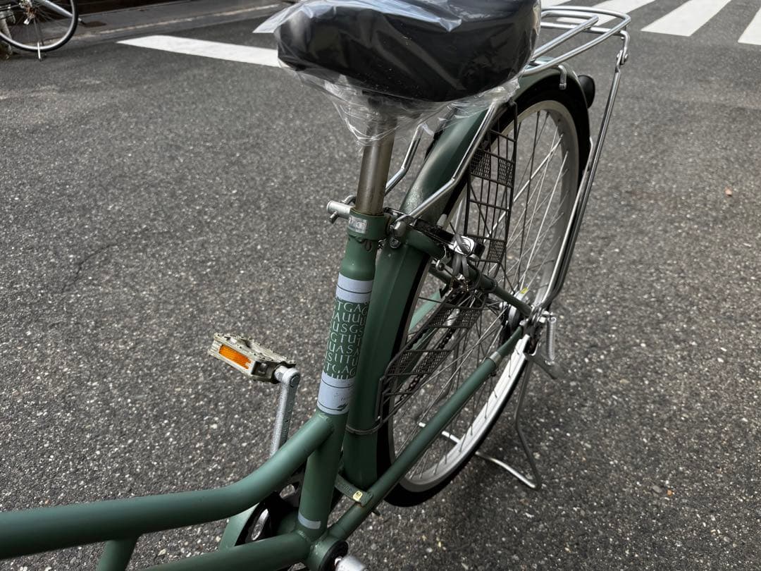 373番　全車両格安販売‼️ 27インチ オートライト　ママチャリ　シティサイクル