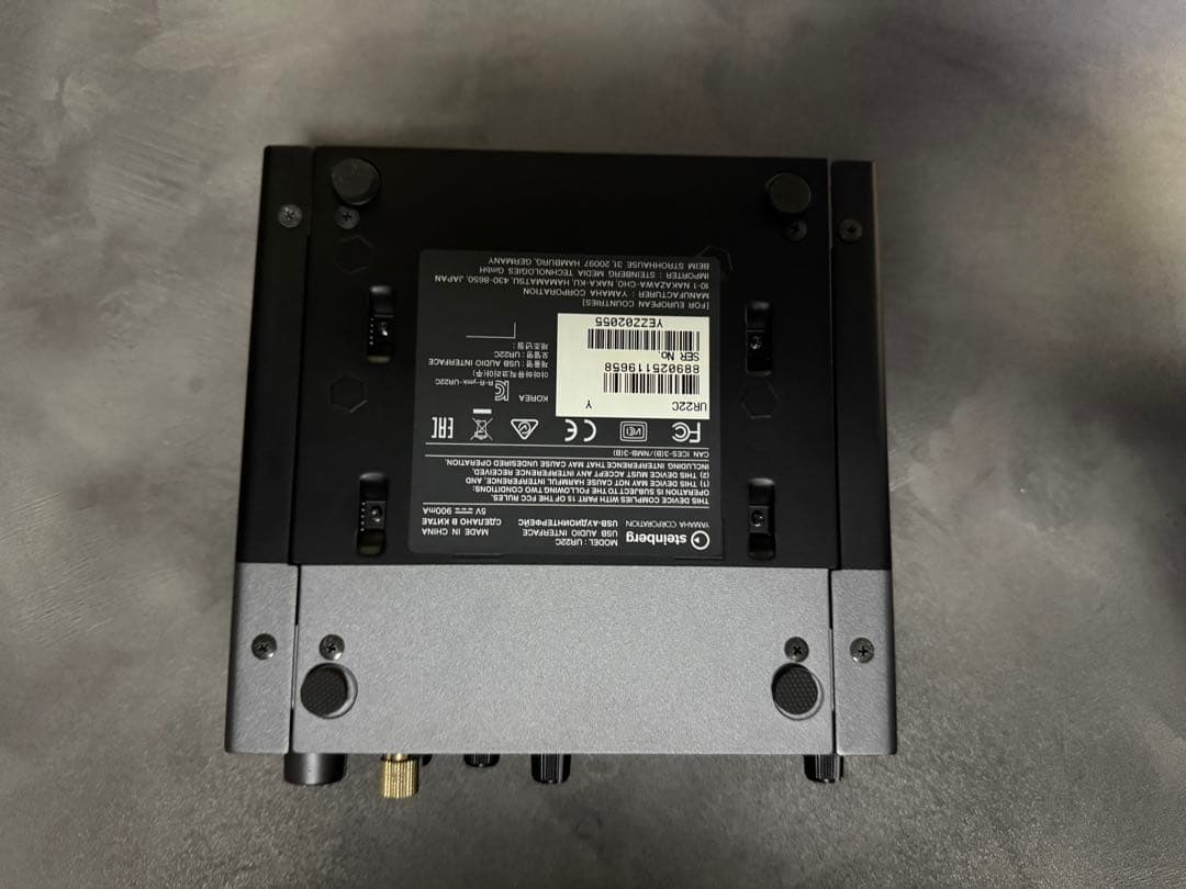 steinberg ur22c オーディオインターフェイス