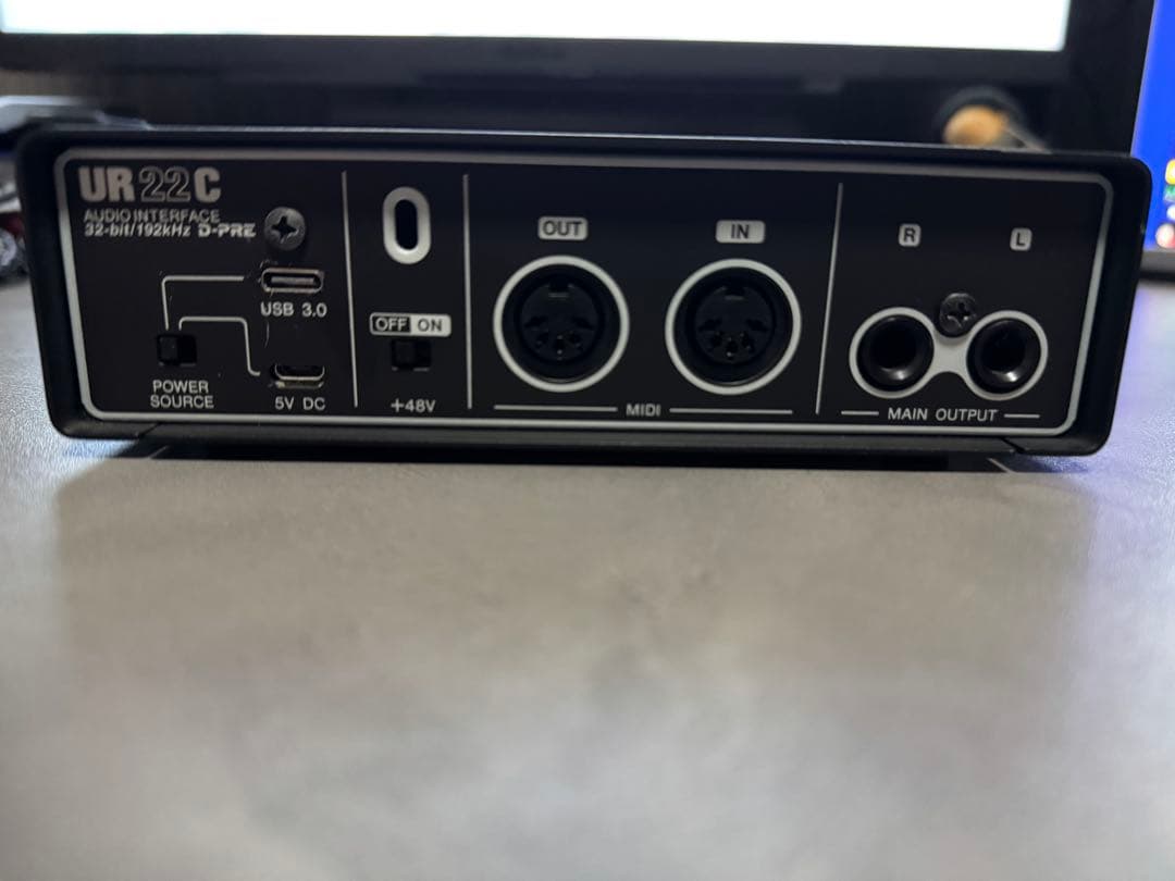 steinberg ur22c オーディオインターフェイス