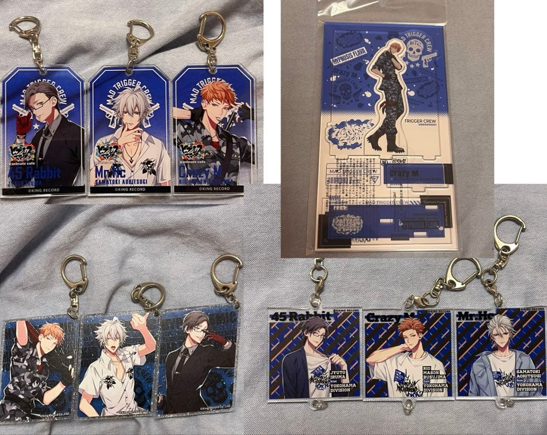 ヒプノシスマイク ヒプマイ まとめ 缶バッジ 左馬刻 銃兎 理鶯 ヨコハマ CD