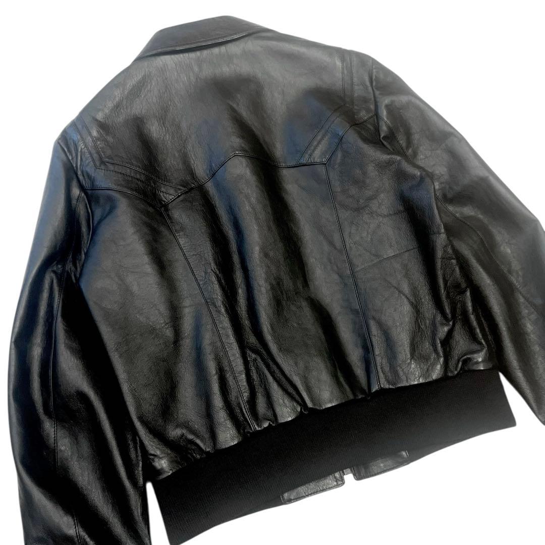 CELINE 23SS ブルゾン / ソフトラムスキン レザージャケット