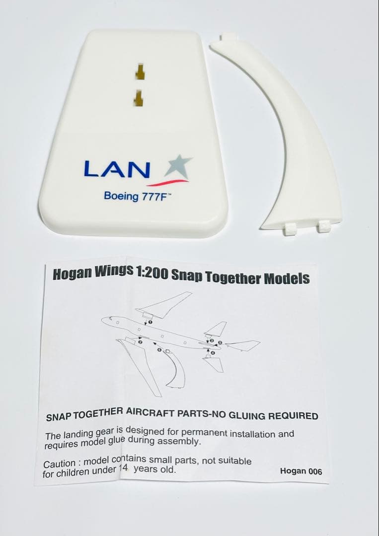 航空機・ヘリコプター hogan wings 1/200 B777-200 LAN CARGO