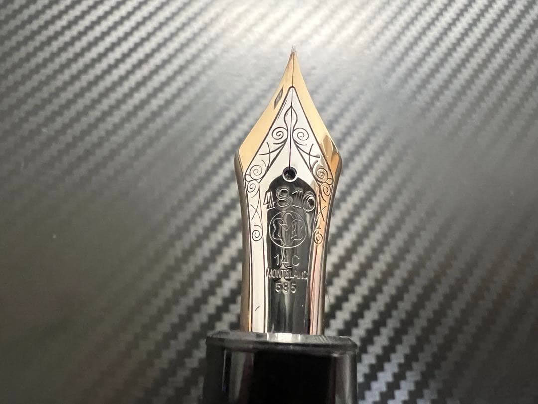 モンブラン マイスターシュテュック 149 万年筆 EF 極細字 14C 中白