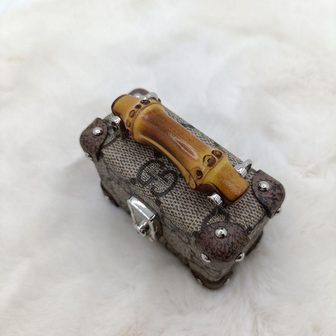 美品 GUCCI グッチ バンブー AirPods Pro ケース ショルダー