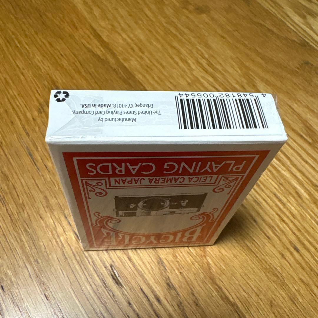 Leica Bicycle Playing Cards 日本製