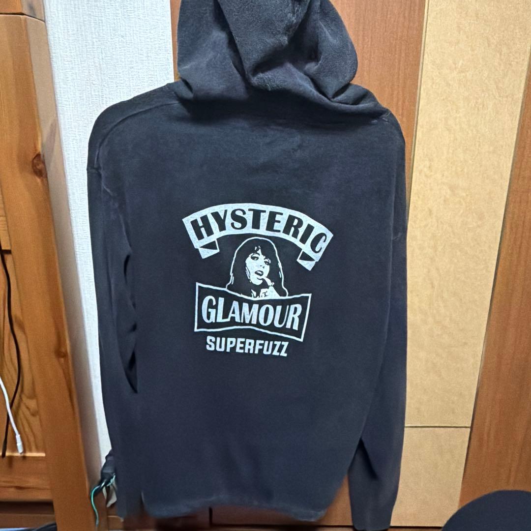 て*ん様 HYSTERIC GLAMOUR ダークグレー パーカー M