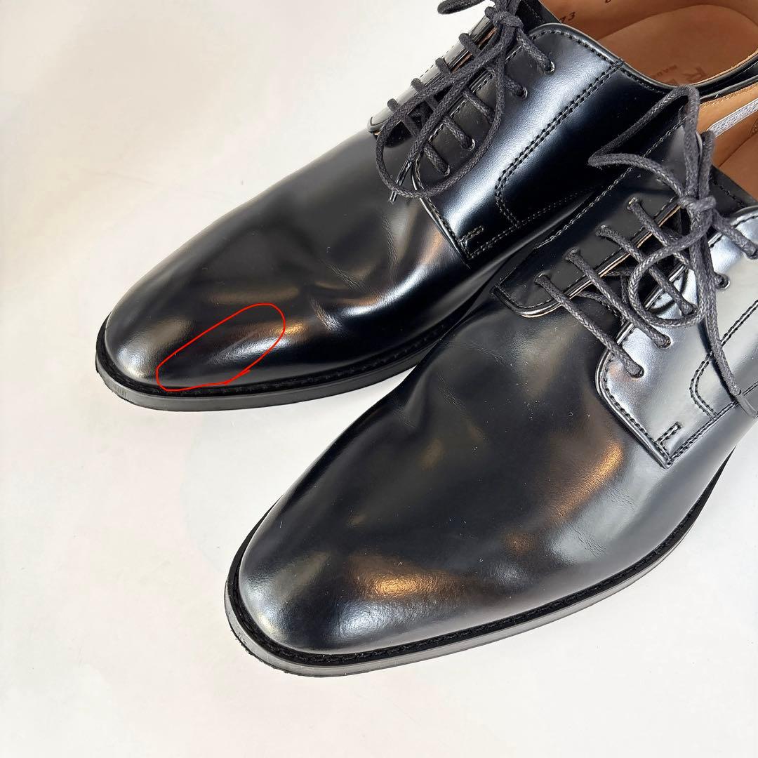 【美品】リーガル　ビジネスシューズ　810R プレーントゥ　ブラック　25