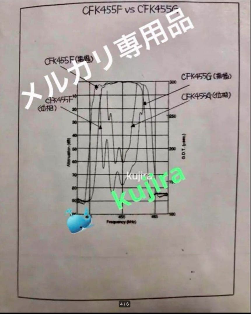 【魔改造】NRD-545 交換用 ムラタ CFK-455G 【最終入荷】