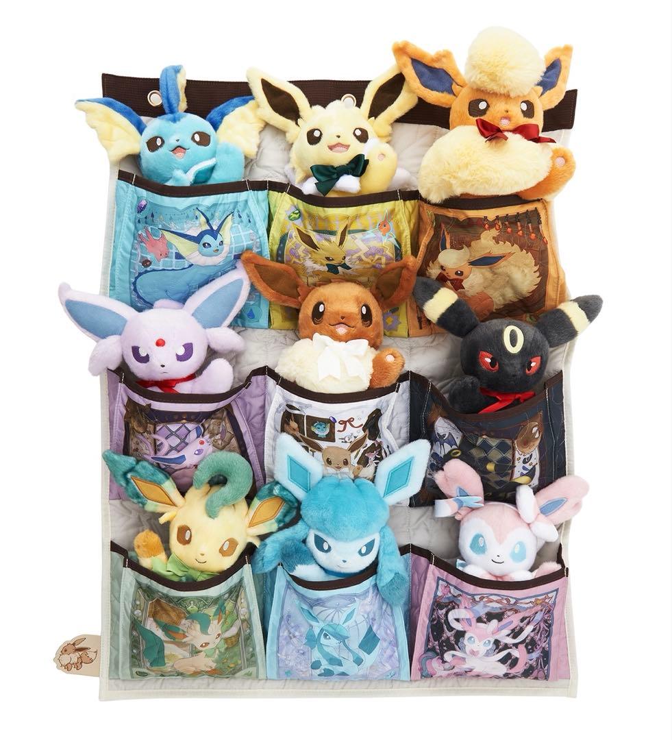 ポケモン Eevee Collection ウォールポケット ぬいぐるみ 9種