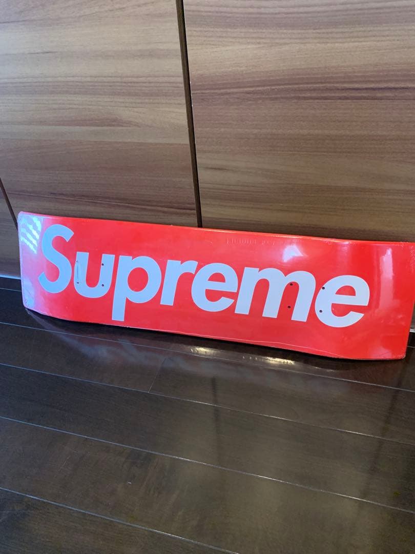 Supreme スケートボードデッキ レッド