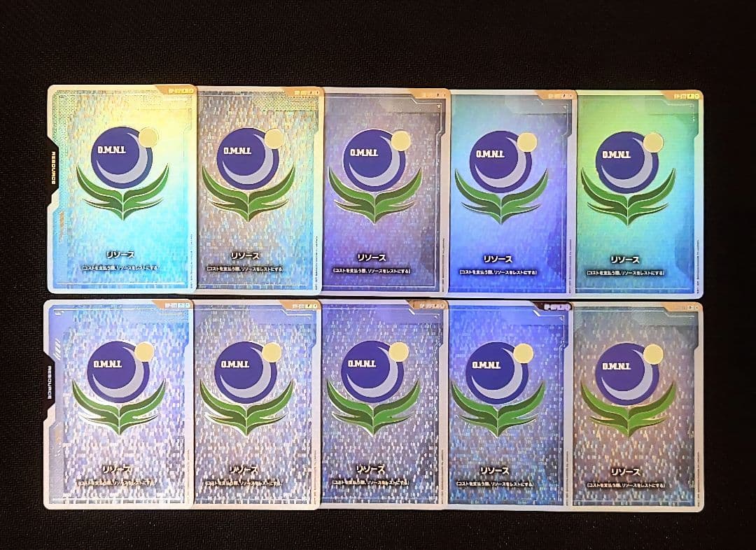 ★10枚セット★地球連合 リソースカード FIRSTCOMBAT